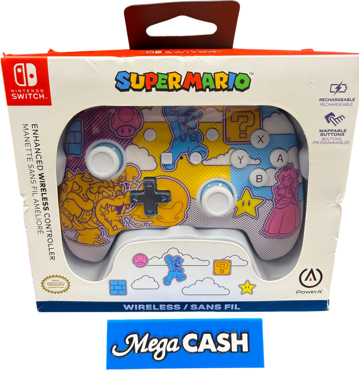 Nintendo Switch Super Mario Wireless Controller - Mega Cash Sydney