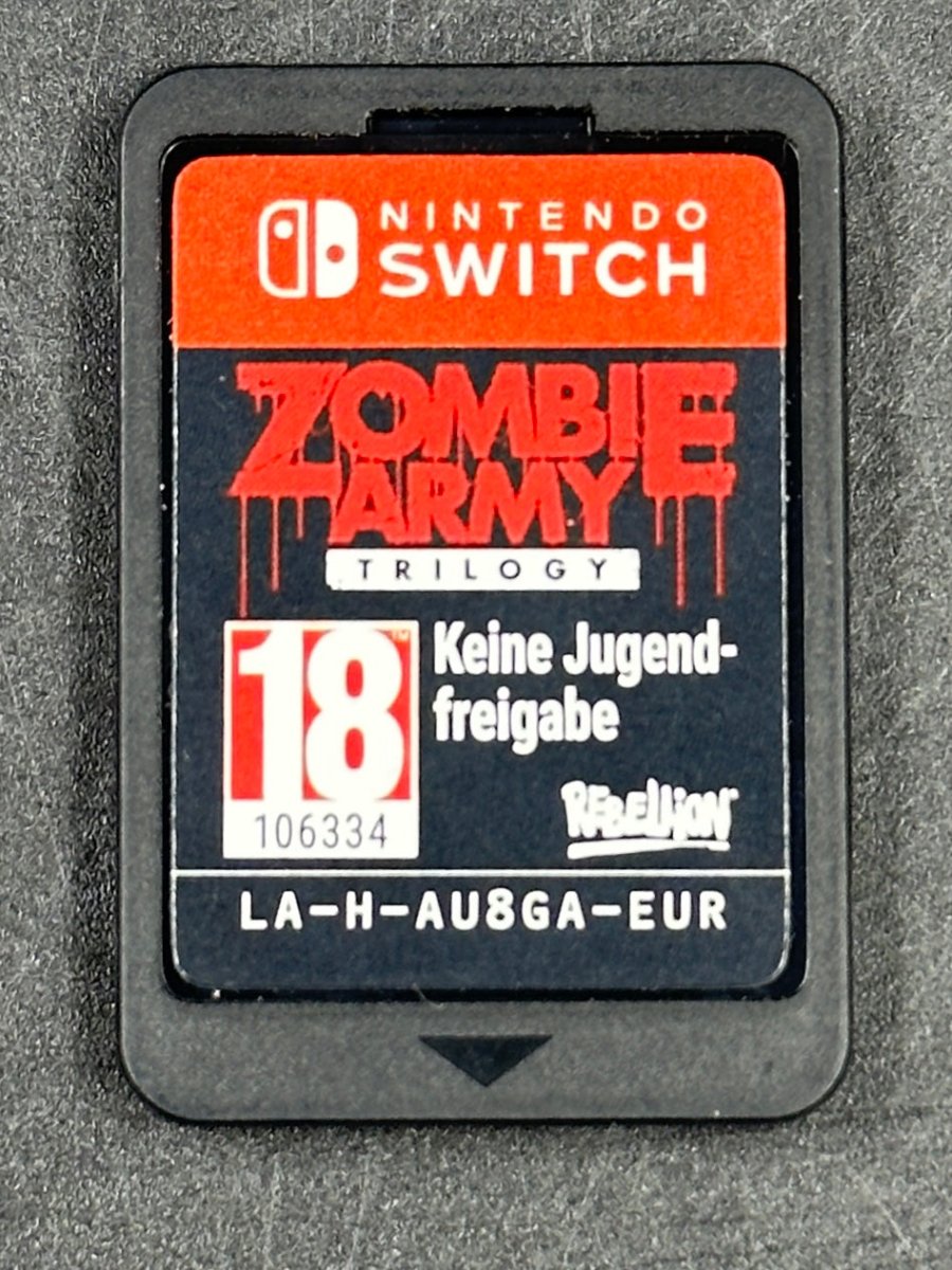 Nintendo - Zombie Army Trilogy - Switch Game Cartridge Only - Mega Cash Sydney
