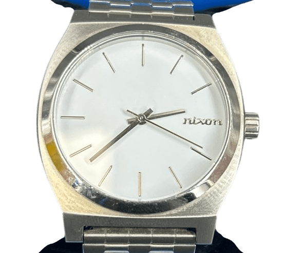 Nixon minimal ‘the time teller’ mens watch - Mega Cash Sydney