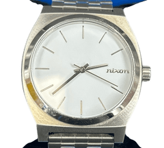 Nixon minimal ‘the time teller’ mens watch - Mega Cash Sydney
