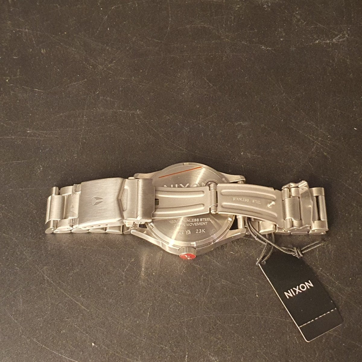 NIXON - Sentry Stainless Steel - Silver/Cranberry - Watch - Mega Cash Sydney