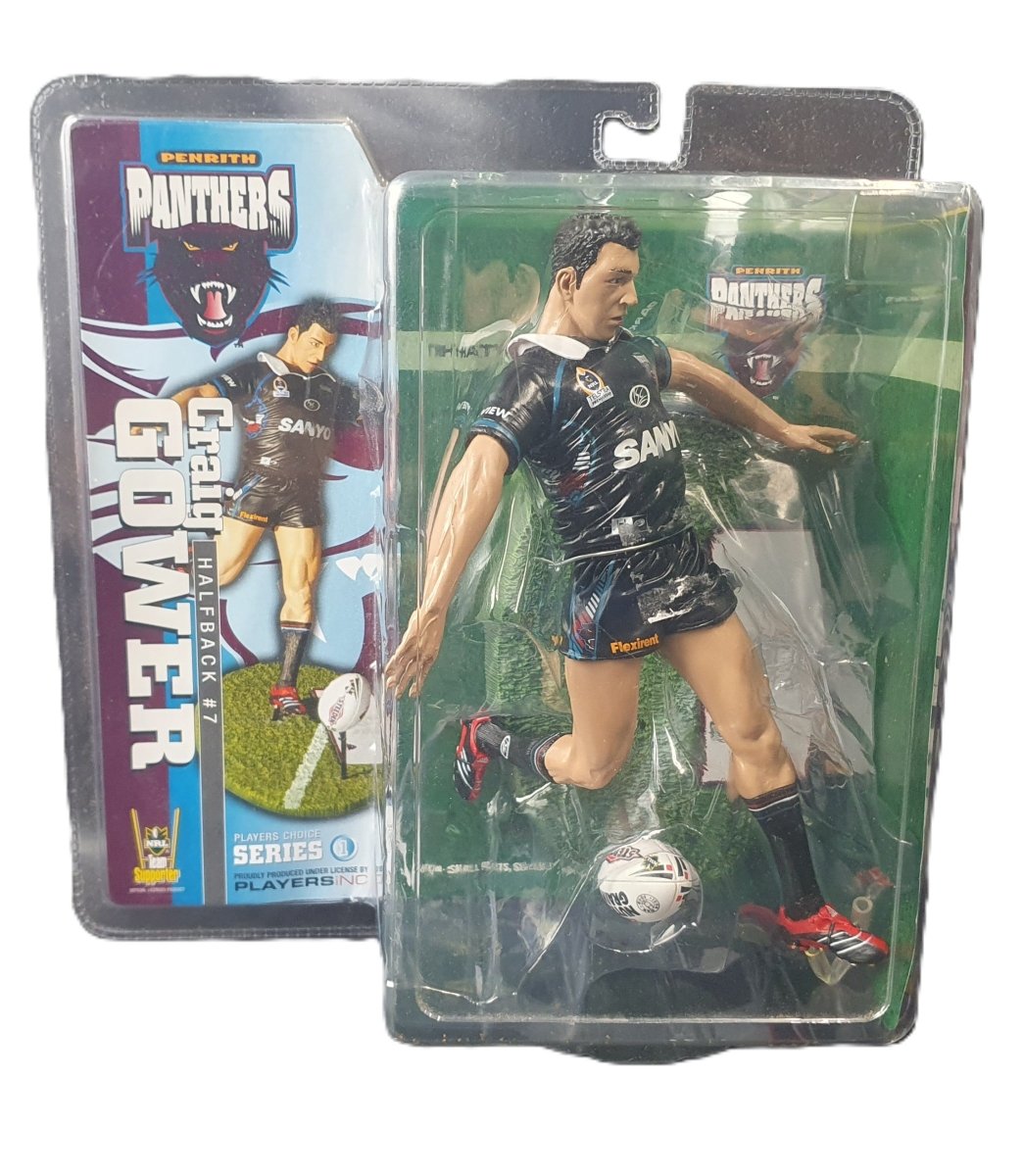NRL - Penrith Panthers Figurine - Craig Gower - Half Back 7 - Mega Cash Sydney