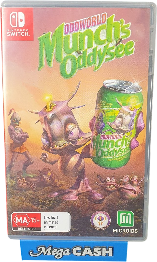 Oddworld: Munch's Oddysee - Nintendo Switch Game - Mega Cash Sydney