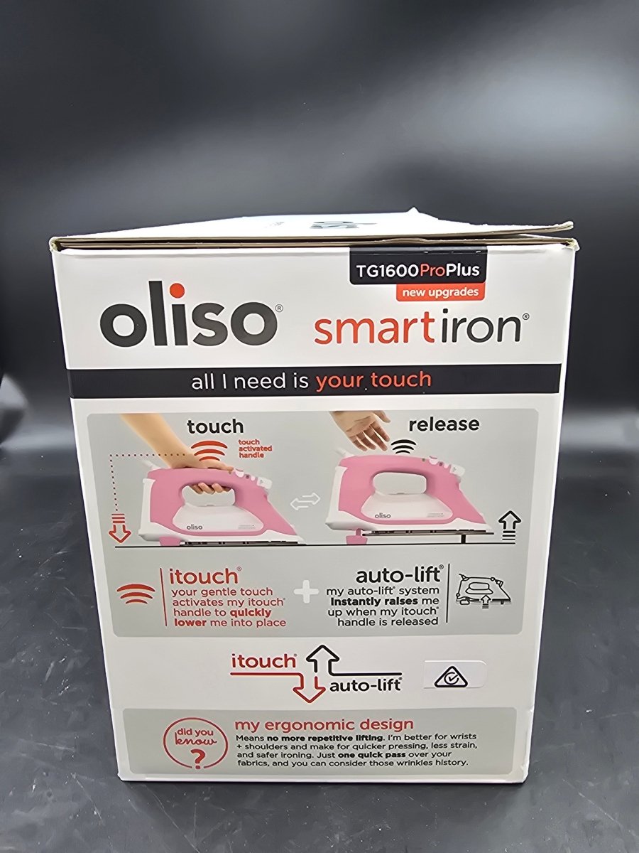OLISO - Smart Iron - TG1600 PRO PLUS - Mega Cash Sydney
