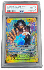One Piece - Bartholomew Kuma - PSA 10 - Mega Cash Sydney