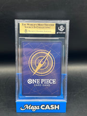 One Piece - BGS 10 - Lim Alt Art - OP09 - 037 - Legacy Of The Master - Mega Cash Sydney