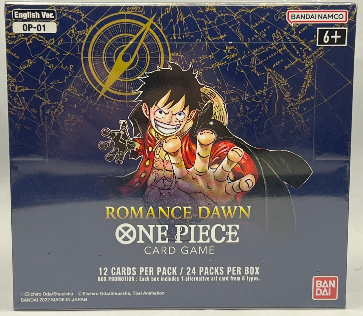 One Piece - OP-01 Romance Dawn Booster Box ( Blue Bottom) - Mega Cash Sydney