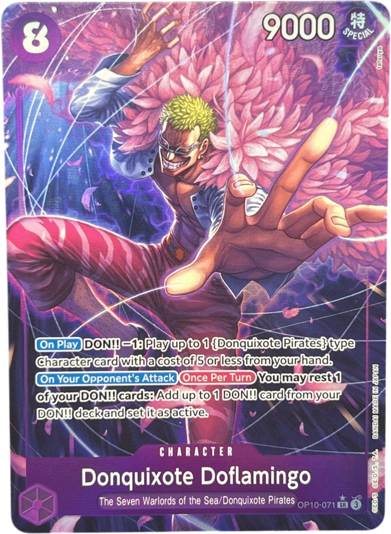One Piece TCG - Donquixote Doflamingo OP10 - 071 - Mega Cash Sydney