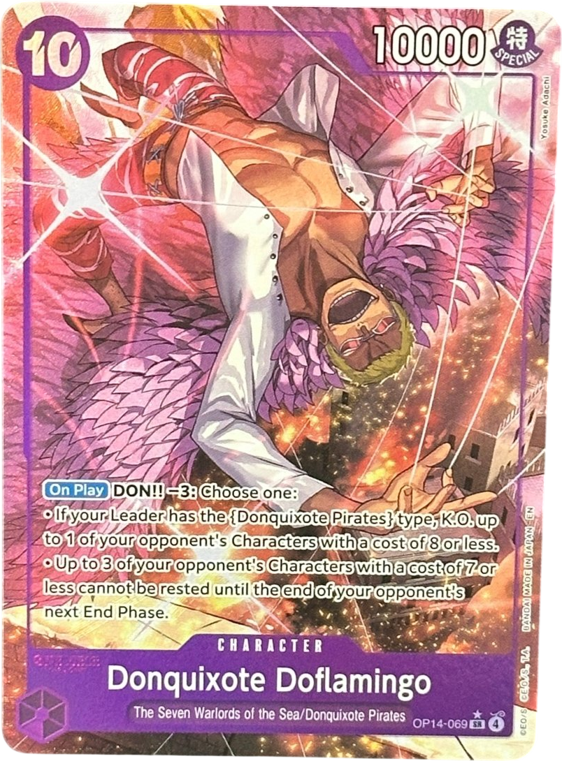 One Piece TCG - Donquixote Doflamingo - OP14 - 069 - Mega Cash Sydney