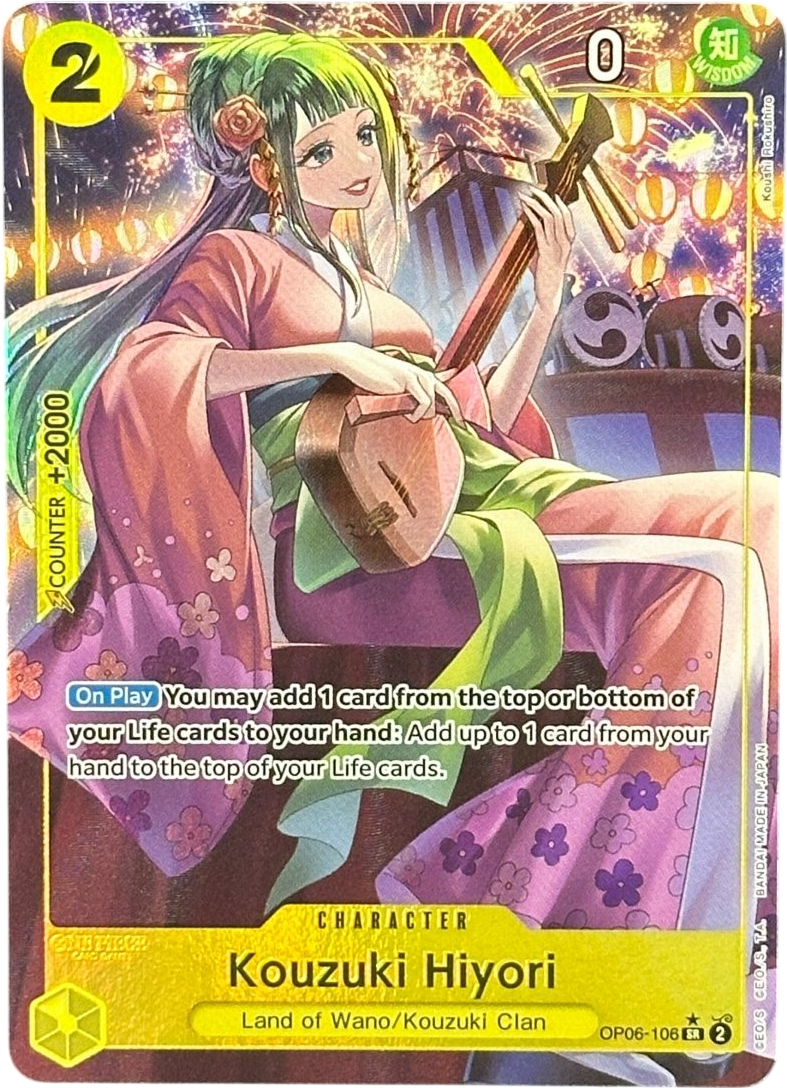 One Piece TCG - Kouzuki Hiyori - OP06 - 106 - Mega Cash Sydney