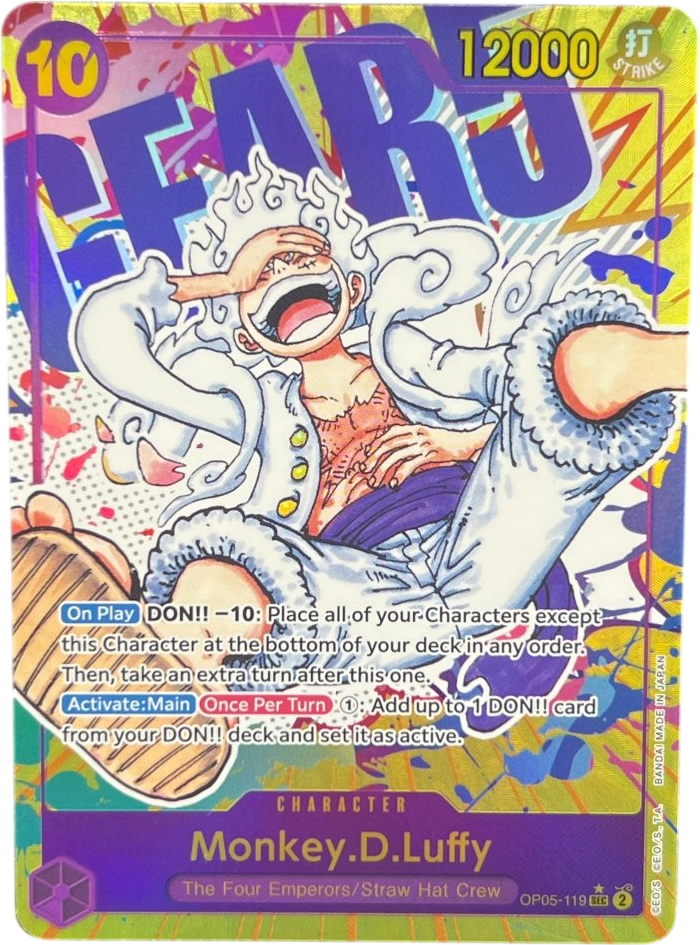 One Piece TCG - Monkey D. Luffy OP05 - 119 - Mega Cash Sydney