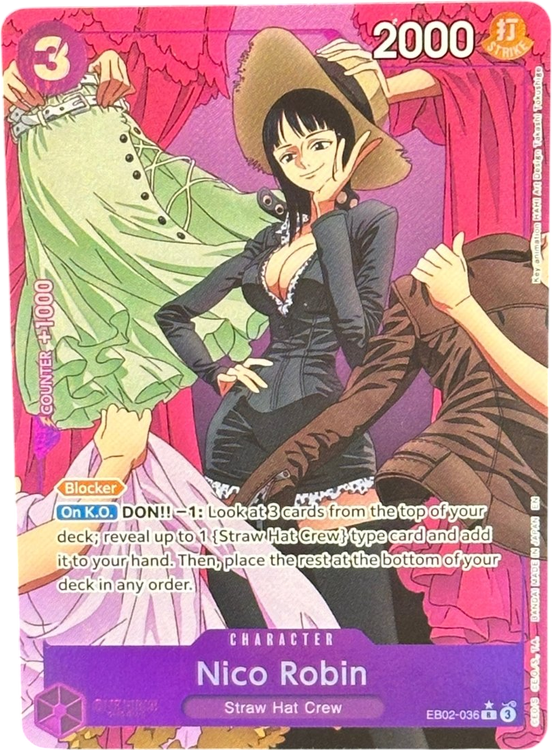 One Piece TCG - Nico Robin - EB02 - 036 - Mega Cash Sydney