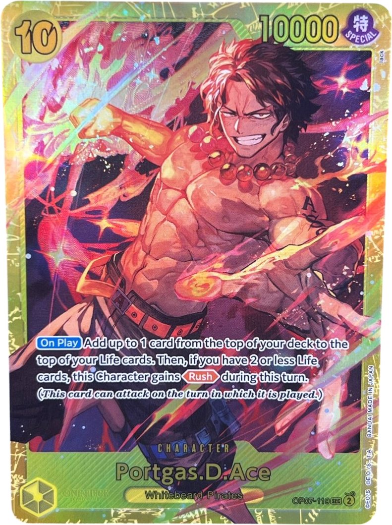One Piece TCG - Portgas .D.Ace OP07 - 119 - Mega Cash Sydney