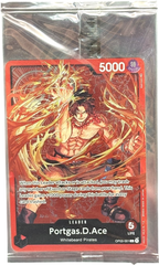 One Piece TCG - Portgas.D.Ace - OP03 - 001 - Special Goods Set Promo (SEALED) - Mega Cash Sydney