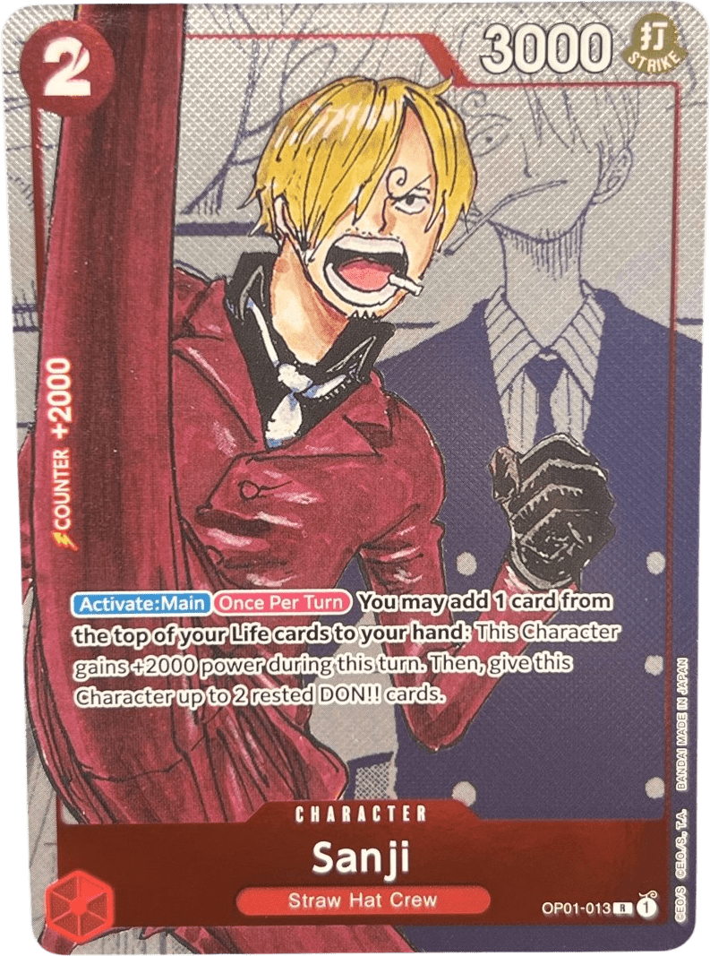 One Piece TCG - Sanji OP01 - 013 - Mega Cash Sydney