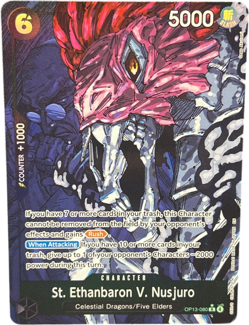 One Piece TCG - St Ethanbaron V. Nusjuro OP13 - 080 - Mega Cash Sydney