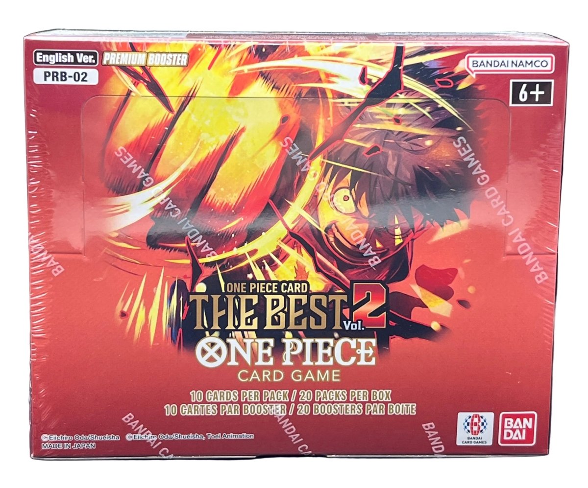 One Piece - The Best Vol.2 - PRB-02 Booster Box - Mega Cash Sydney