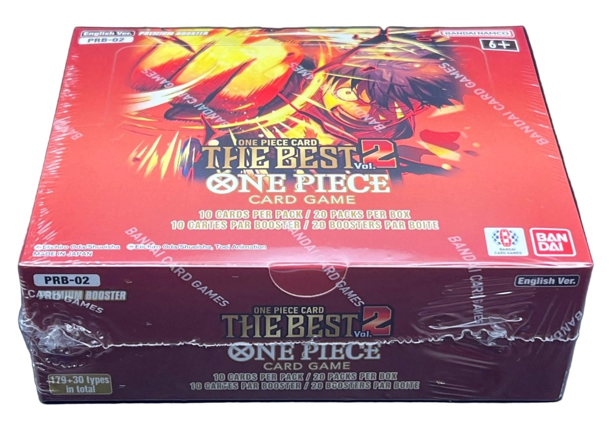 One Piece - The Best Vol.2 - PRB-02 Booster Box - Mega Cash Sydney