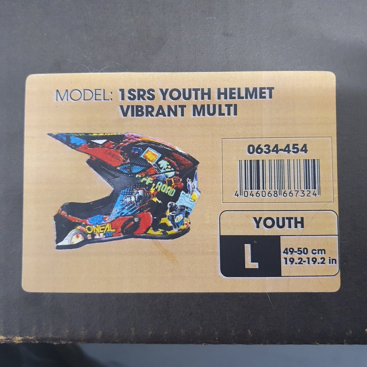 Oneal - 2024 - 1SRS Youth Helmet - Vibrant Multi - Large - Youtth (49 - 50cm) - Mega Cash Sydney