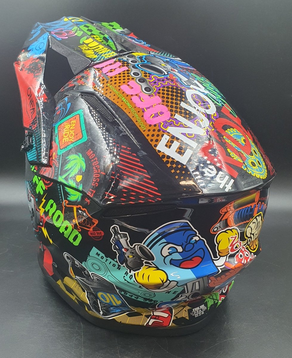 Oneal - 2024 - 1SRS Youth Helmet - Vibrant Multi - Large - Youtth (49 - 50cm) - Mega Cash Sydney