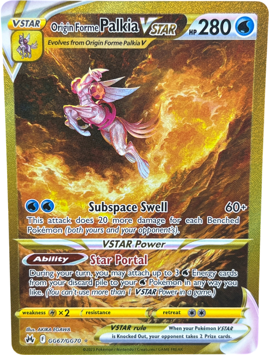 Origin Form Palkia Vstar GG67/GG70 Crown Zenith - Mega Cash Sydney