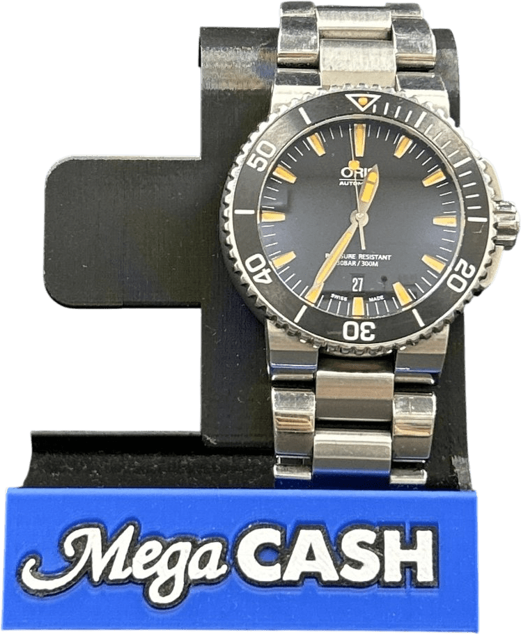 ORIS Aquis Automatic Sapphire Crystal Mens Watch - 35 - 53057 - Mega Cash Sydney