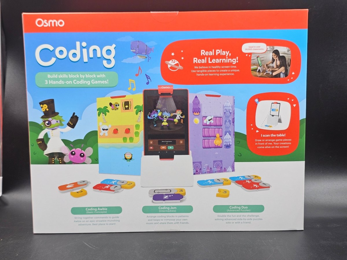 Osmo Coding Starter Kit - For Amazon Fire Tablets - Sealed - Mega Cash Sydney