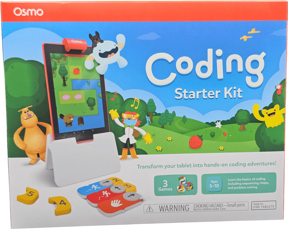 Osmo Coding Starter Kit - For Amazon Fire Tablets - Sealed - Mega Cash Sydney