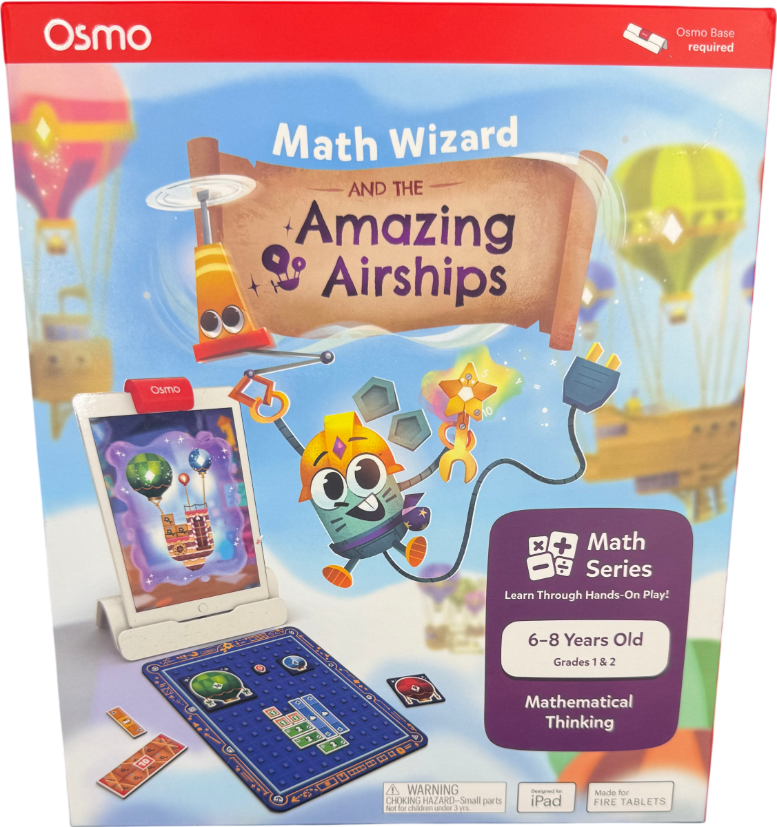 Osmo Math Wizard and the Amazing Airships - For iPad & Amazon Fire Tablet - Mega Cash Sydney