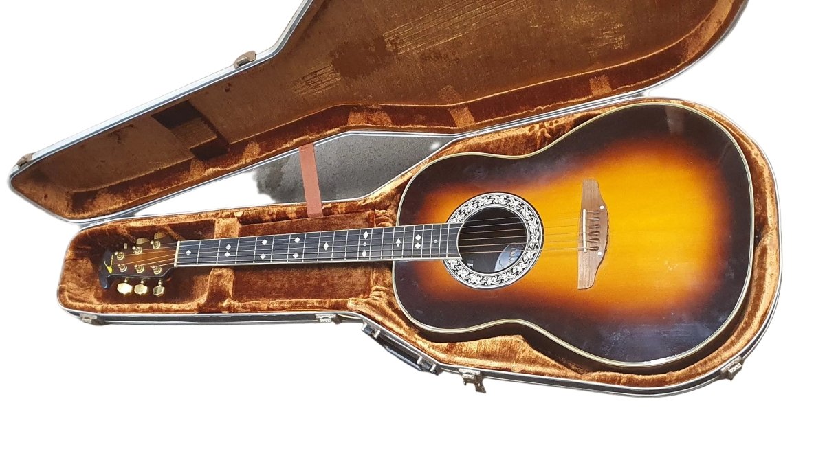 OVATION GUITAR - Model  1117 + Hard Case - Mega Cash Sydney