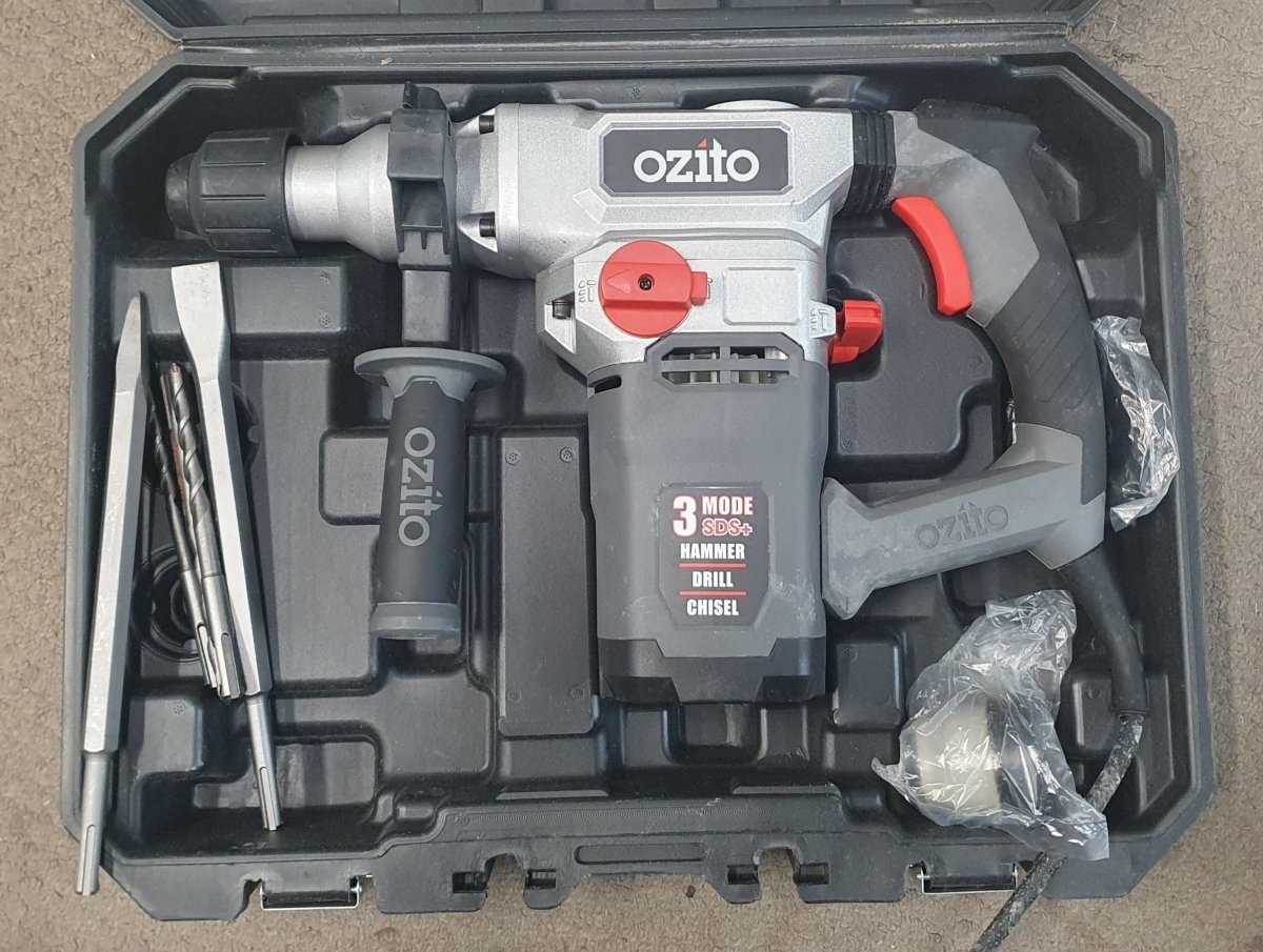 Ozito - 1500w SDS 3 Mode Rotary Hammer Drill - RHD6100 - Mega Cash Sydney