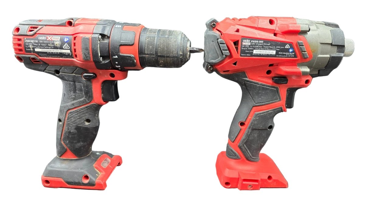 OZITO - Drill & Impact Driver Kit - Mega Cash Sydney