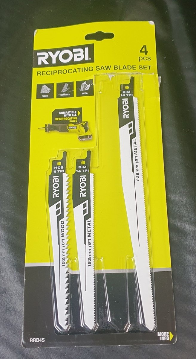 Ozito - PXC 18V Cordless Reciprocating Saw - PXRSS-400 + Battery & Charger - Mega Cash Sydney