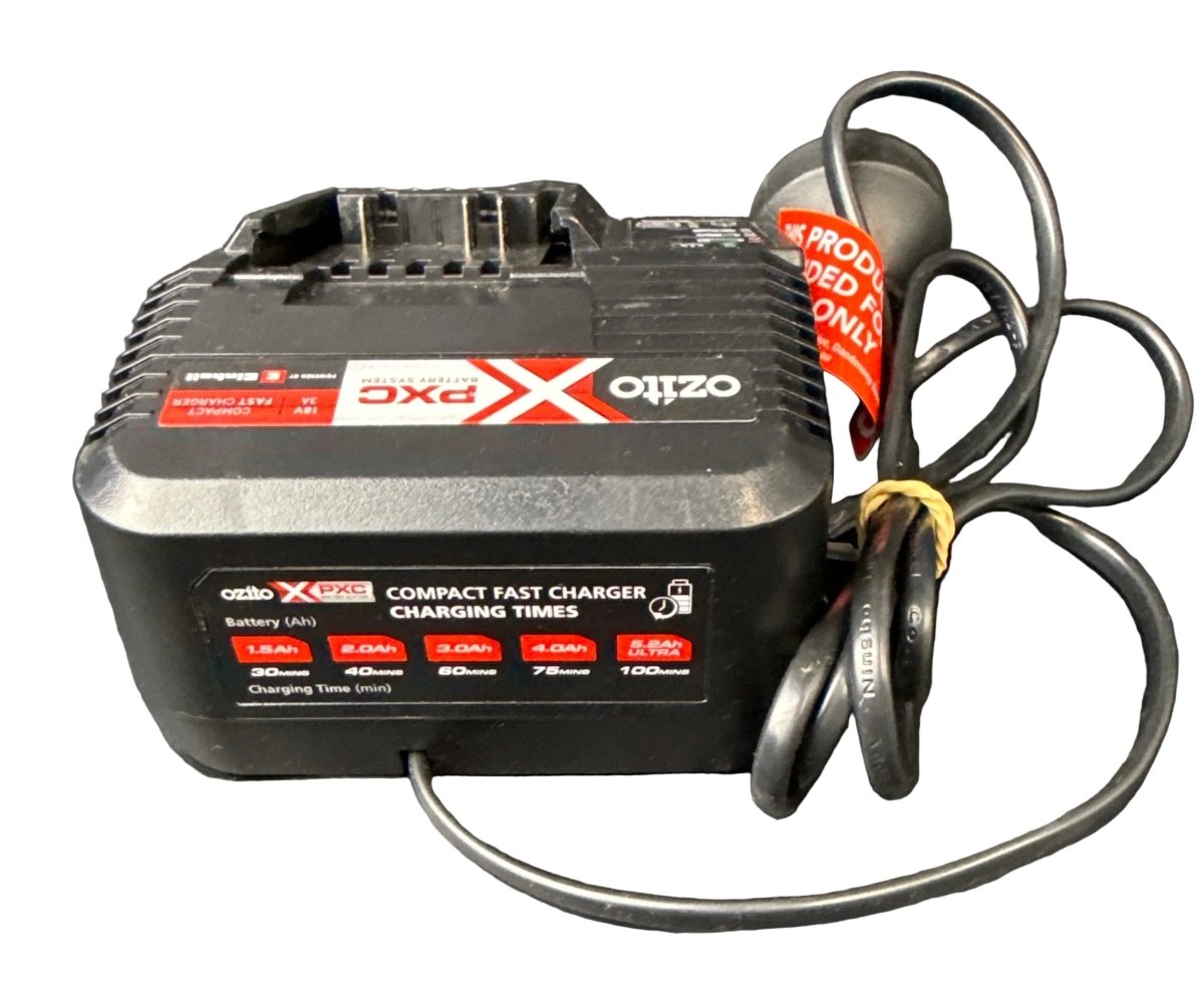 Ozito PXCG-030C 18V 3A Compact Fast Charger - Mega Cash Sydney