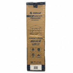 OZtrail 3m Quick Lock Lumos Gazebo with Mesh Walls -RRP $279 - Mega Cash Sydney