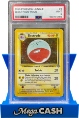 PSA 9 Electrode Holo 2/64 Jungle