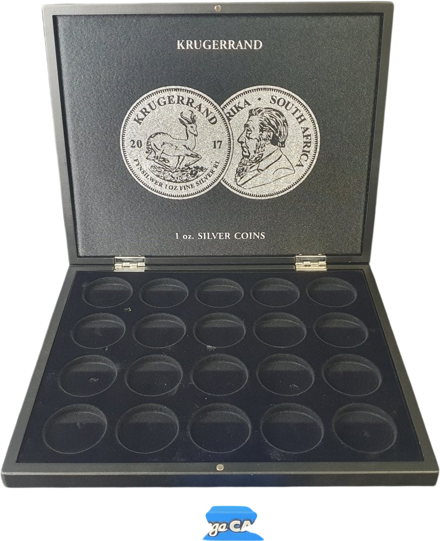 Leuchtturm - Krugerrand - Coin Case for 20 x 1oz Silver Coins - Mega Cash Sydney