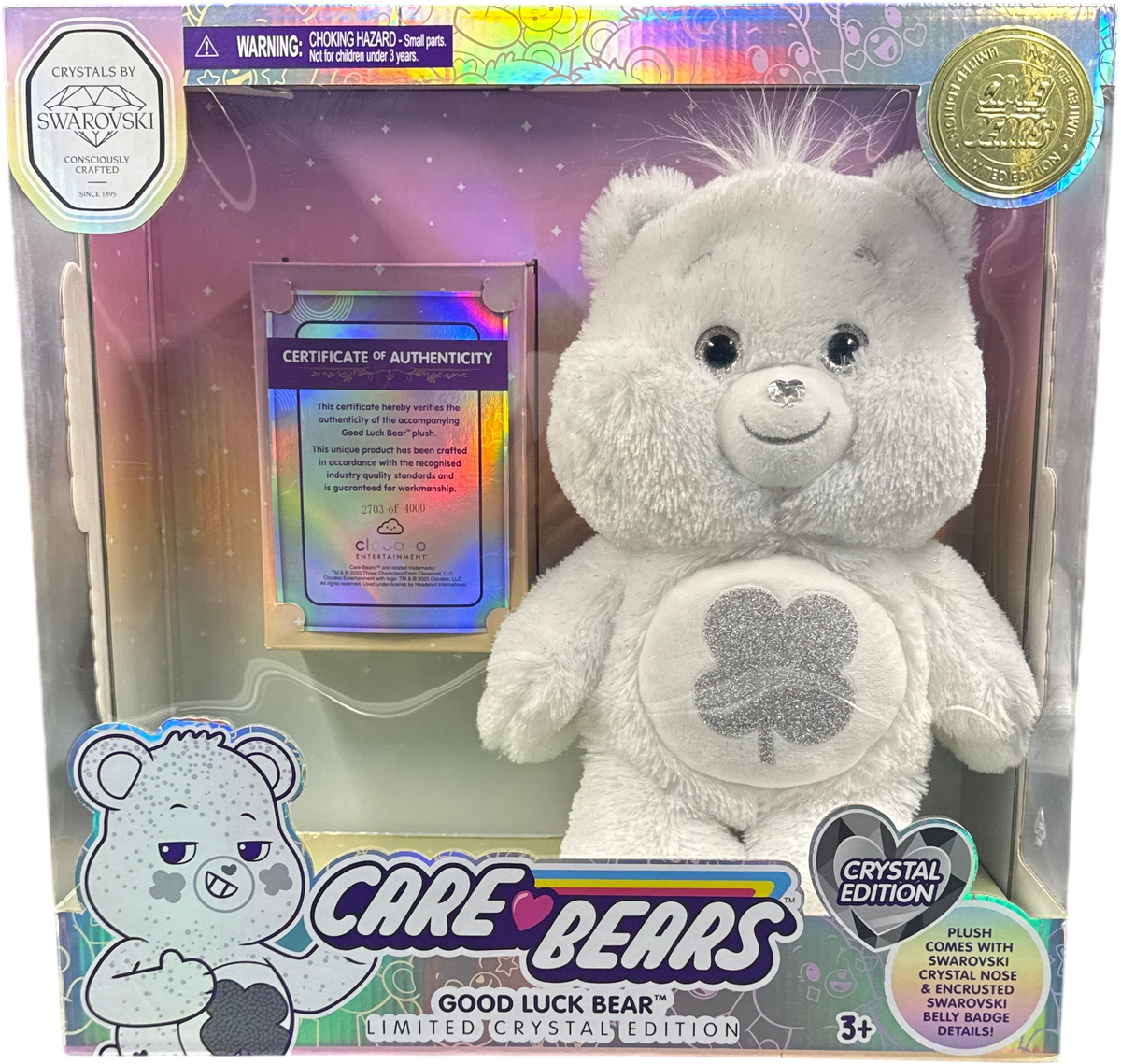 CARE BEARS - Swarovski - Good Luck Bear