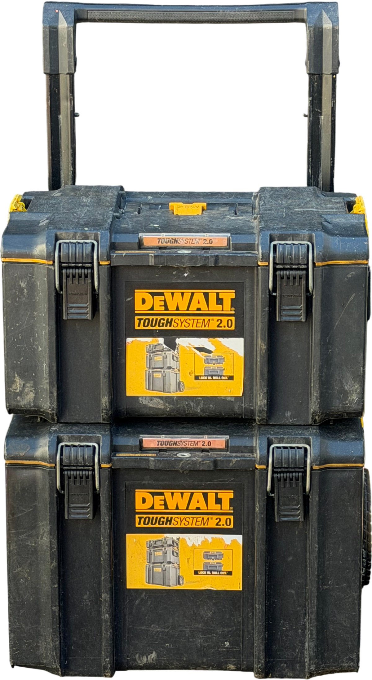 Dewalt Tool Box Tough System 2.0 x2 Crates and Caddy