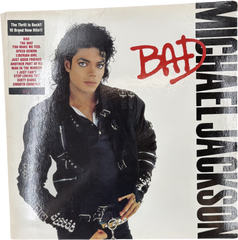 MICHAEL JACKSON “ BAD” TWO SIDED VINYL RECORD
