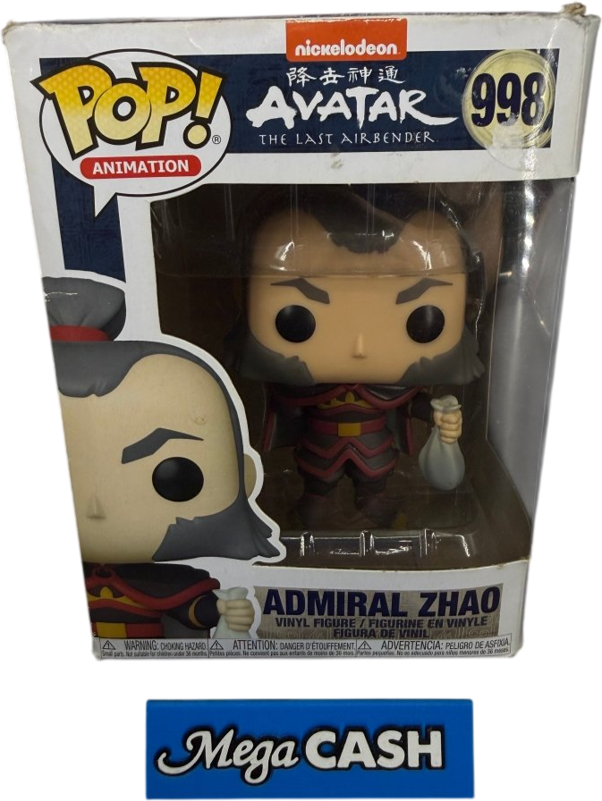 Funko POP! Animation - Avatar Admiral Zhao 998 - Mega Cash Sydney