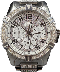 Guess Frontier Crystal Chronograph Watch - W0799G1