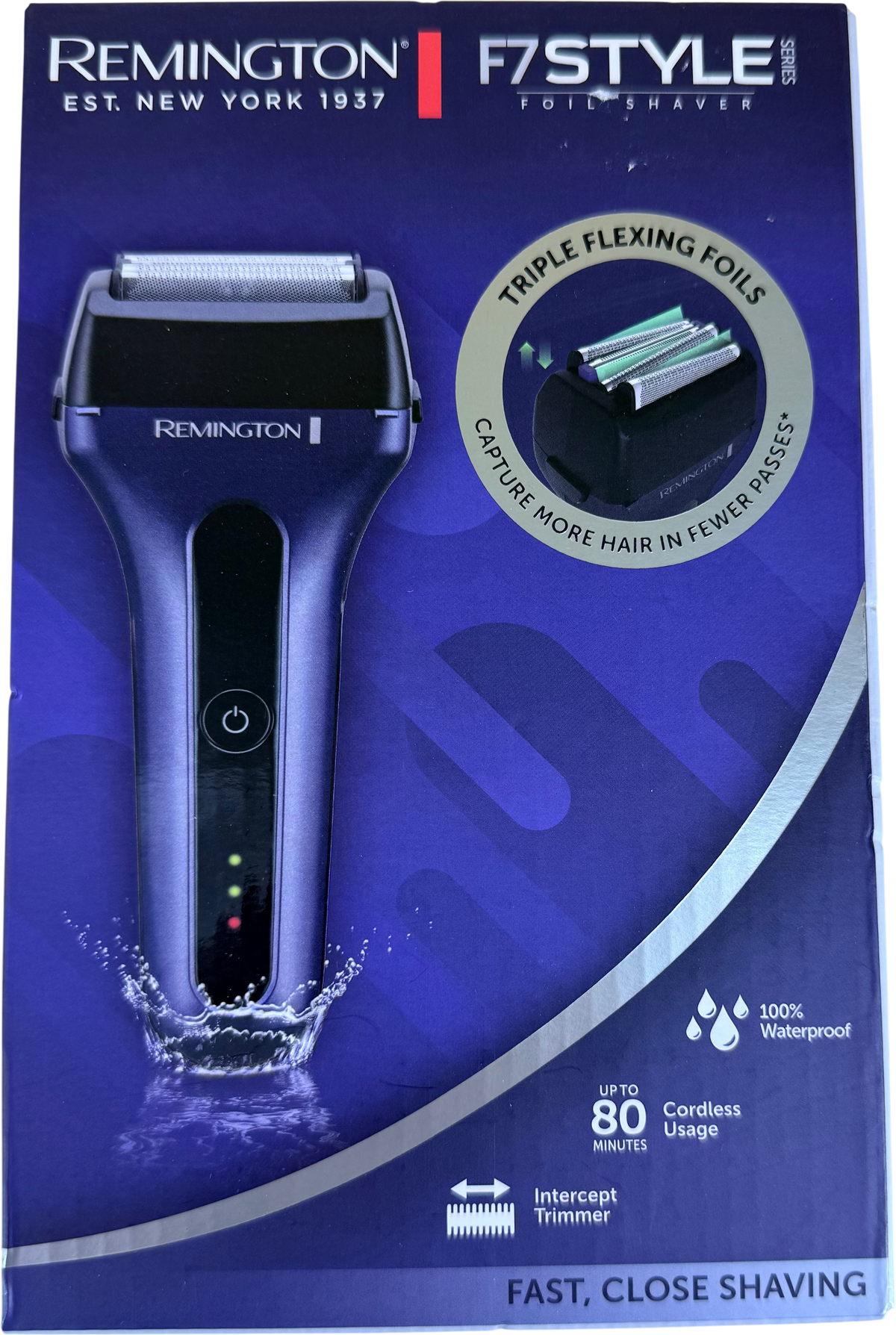 Remington - F7 Style Series Foil Shaver - F7000AU - Sealed In Box