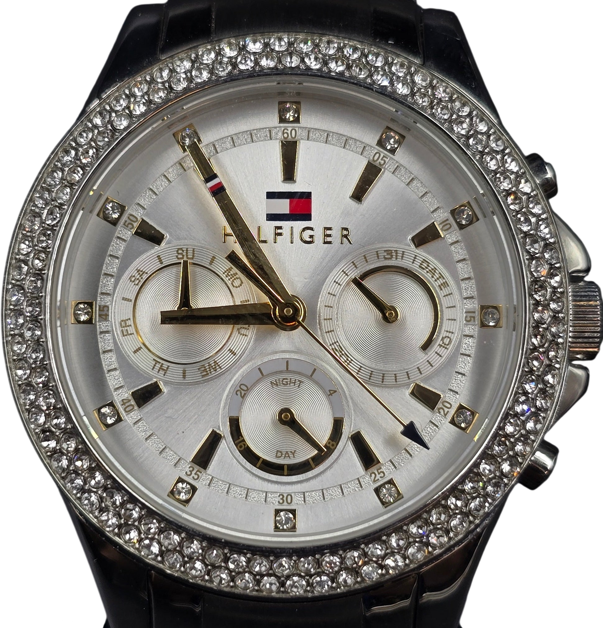 Tommy Hilfiger Multi-Function Stainless Steel Crystal Watch 1782677