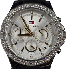 Tommy Hilfiger Multi-Function Stainless Steel Crystal Watch 1782677