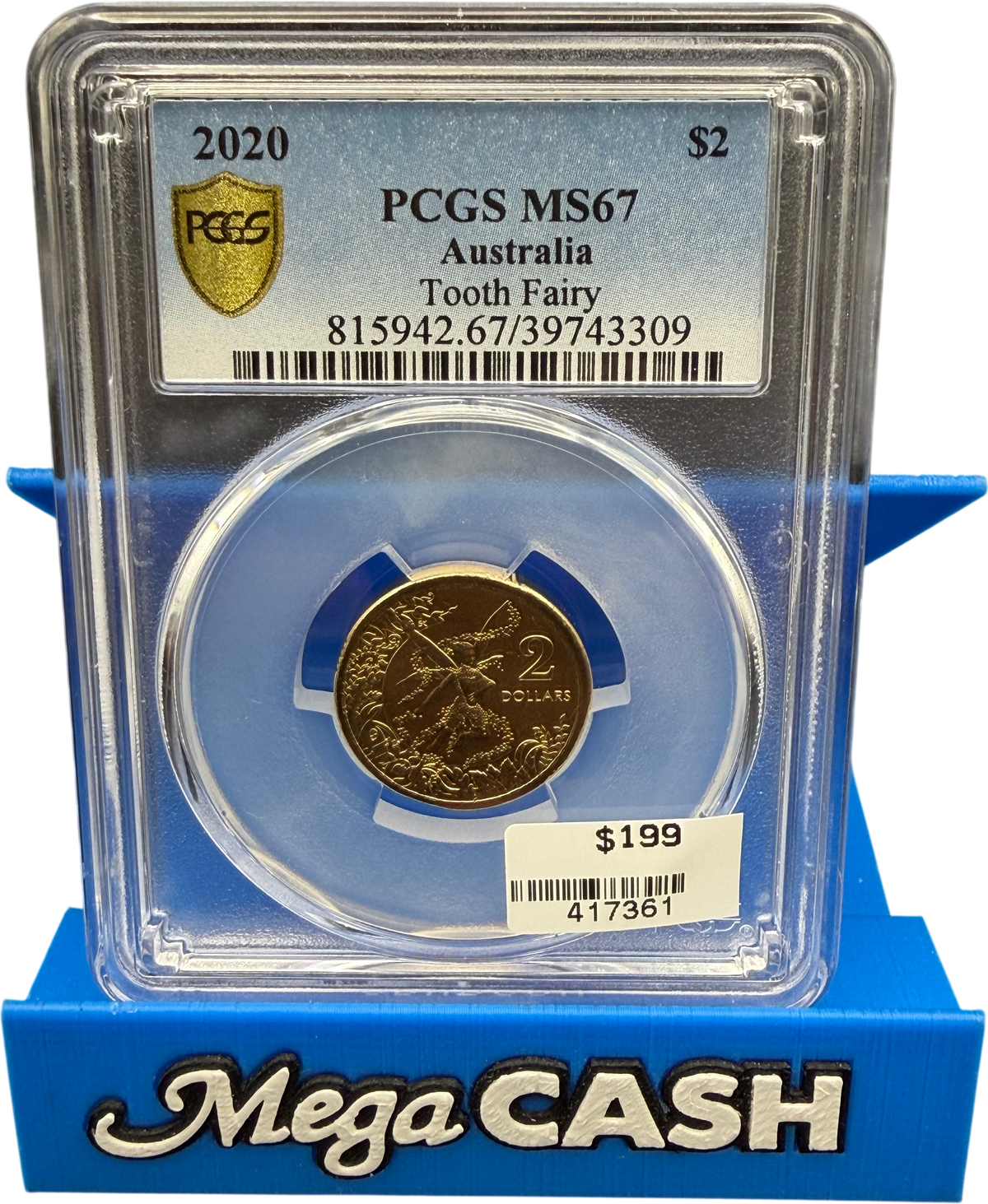 2020 $2 Tooth fairy MS67