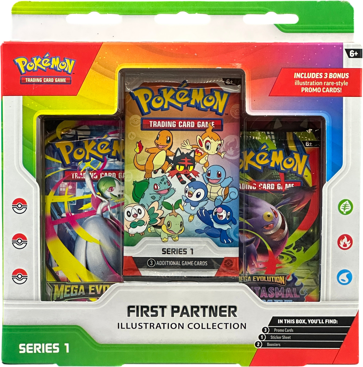 Pokémon - First Partner Illustration Collection - Series 1