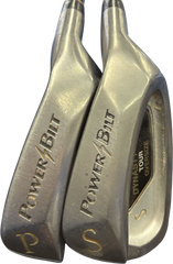 Power Bilt Golf Set - 7 Irons - 2 Wedges - 3 Woods - In Bag
