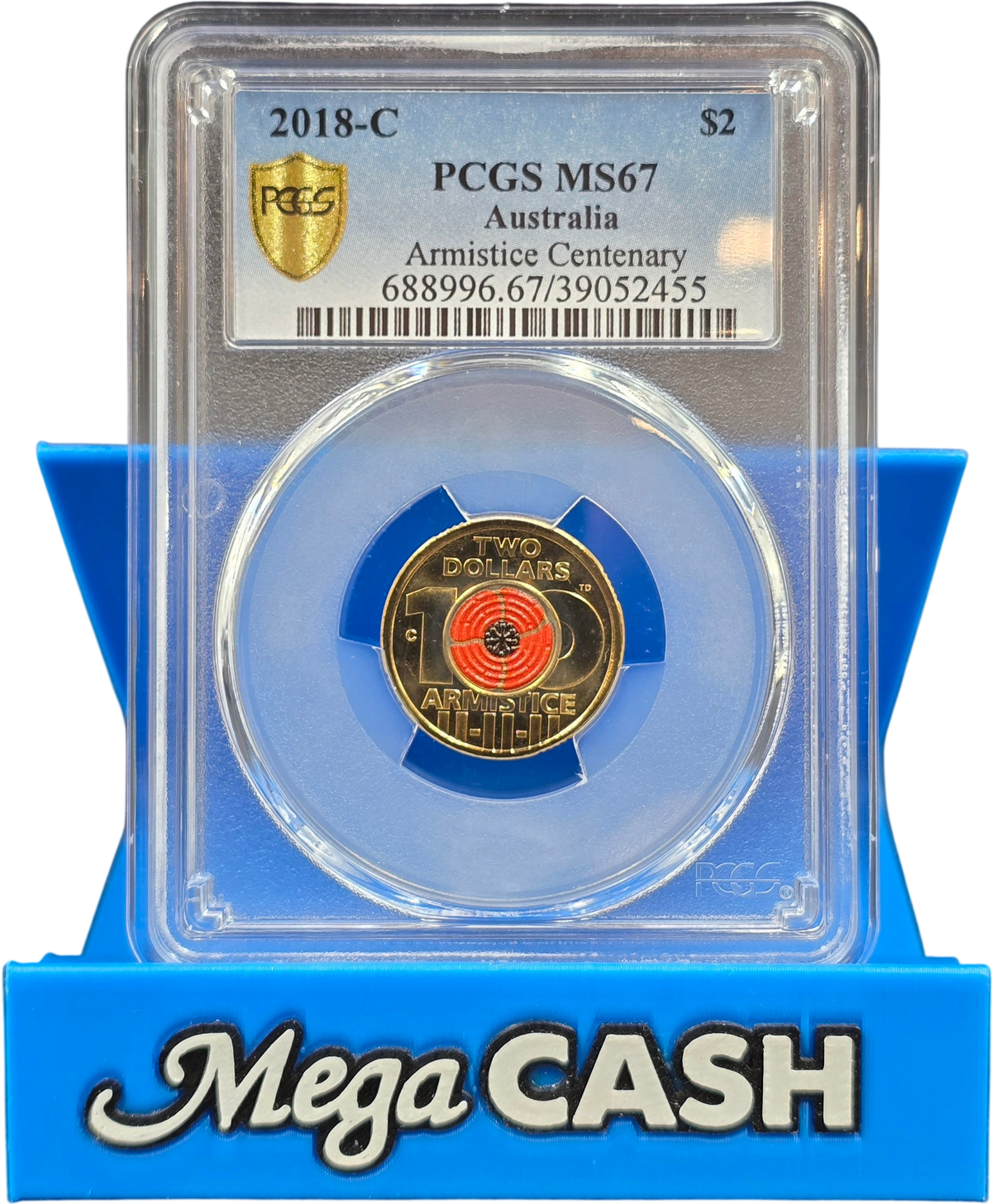 PCGS MS67 - Armistice Centenary $2 Coin