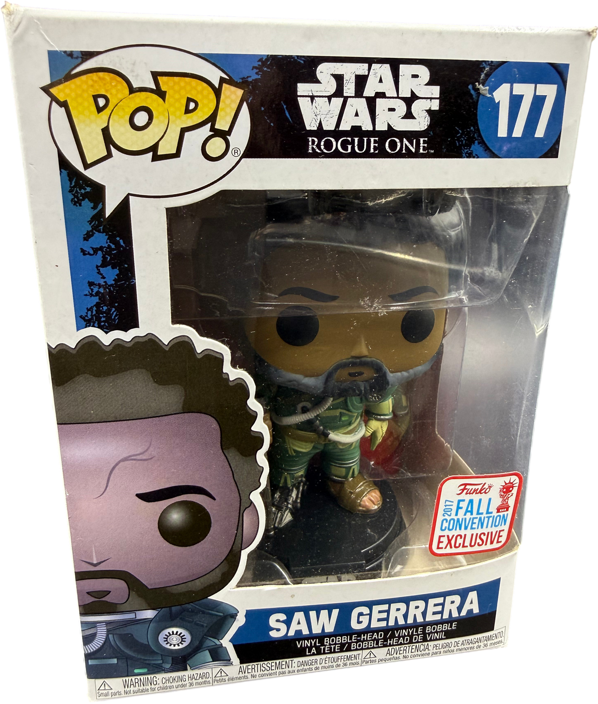 Funko POP! Star Wars - Rogue One - Saw Gerrera #177